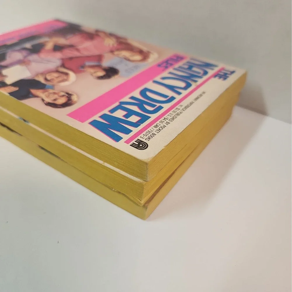 The Nancy Drew Files Carolyn Keene Paperbacks Lot of 3 90s Paperbacks VTG